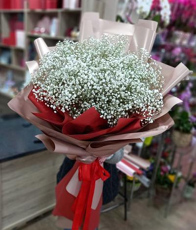 Букет цветов из: Гипсофила в Беседы