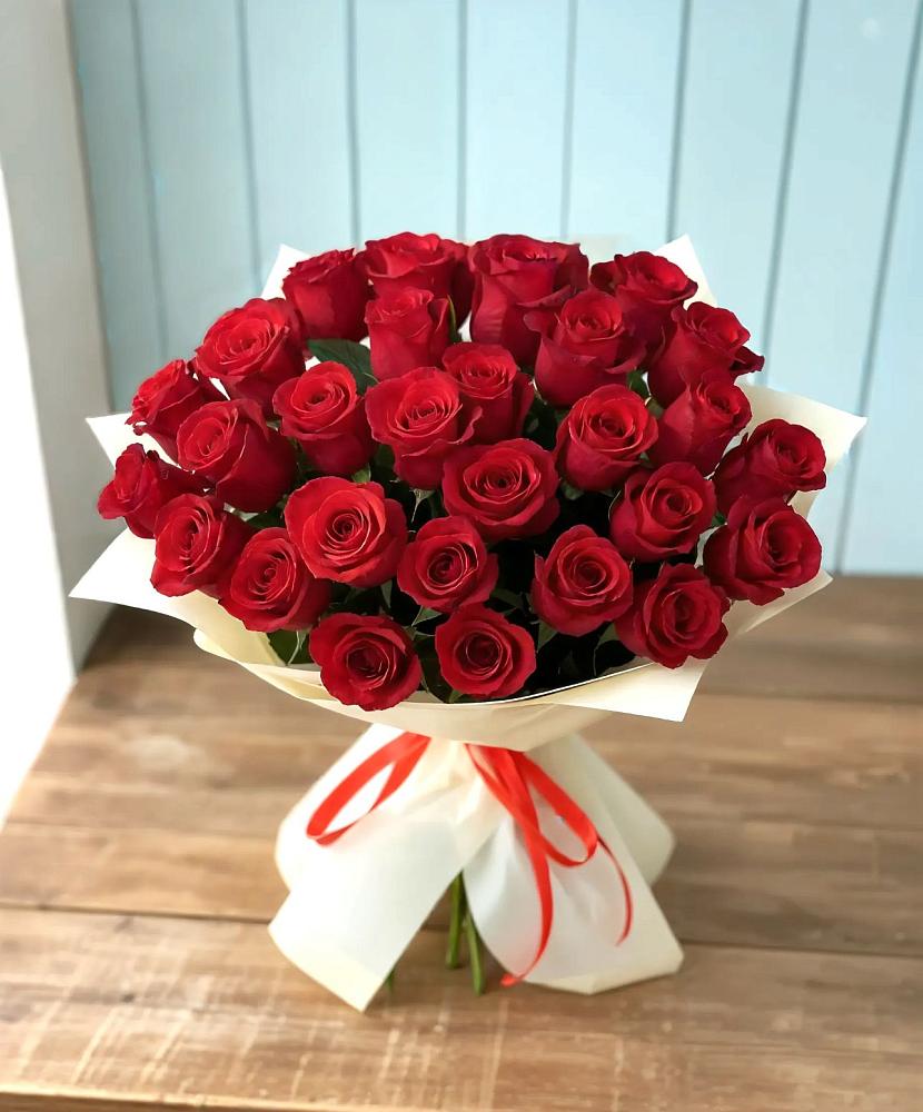 Букет 29 Красных роз в Беседы