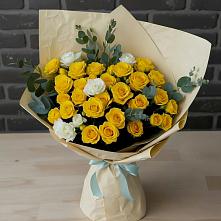 Букет цветов из:  Розы #REPLACE_PRED# Беседы