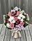 Букет цветов из: Альстромерии, Гвоздики, Розы и Хризантемы в Беседы
