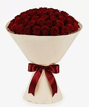 Букет 101 Бордовая роза Блэк Бакарра в Беседы