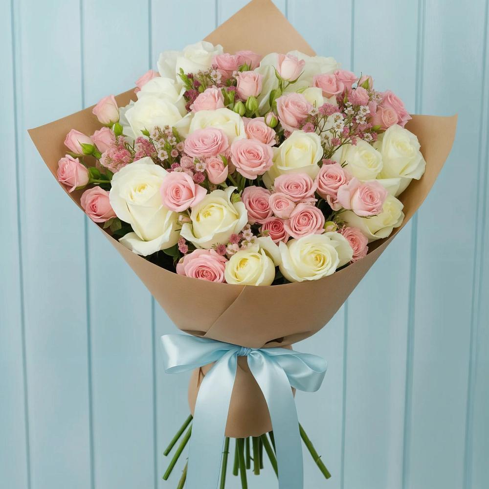 Букет цветов из: Розы в Беседы