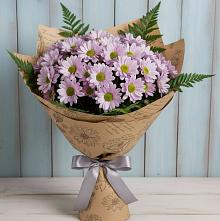 Букет цветов из:  Хризантемы #REPLACE_PRED# Беседы