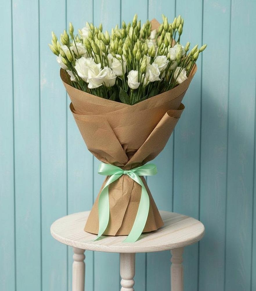 Букет цветов из: Лизиантусы в Беседы