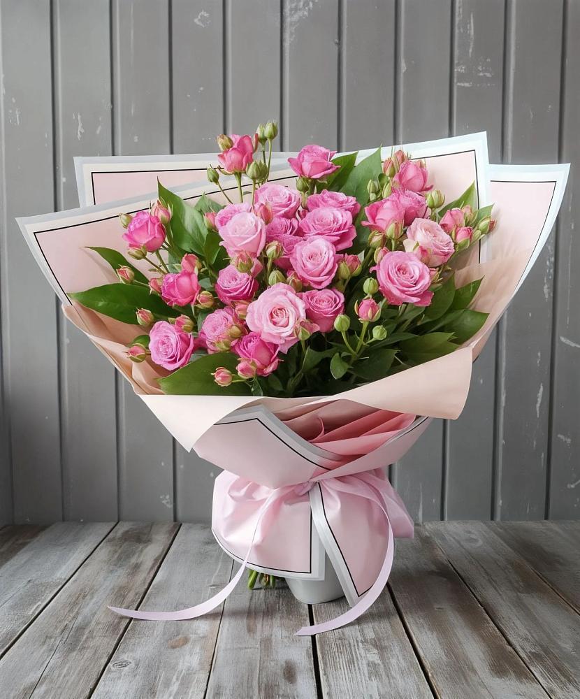 Букет Розовый кустик в Беседы