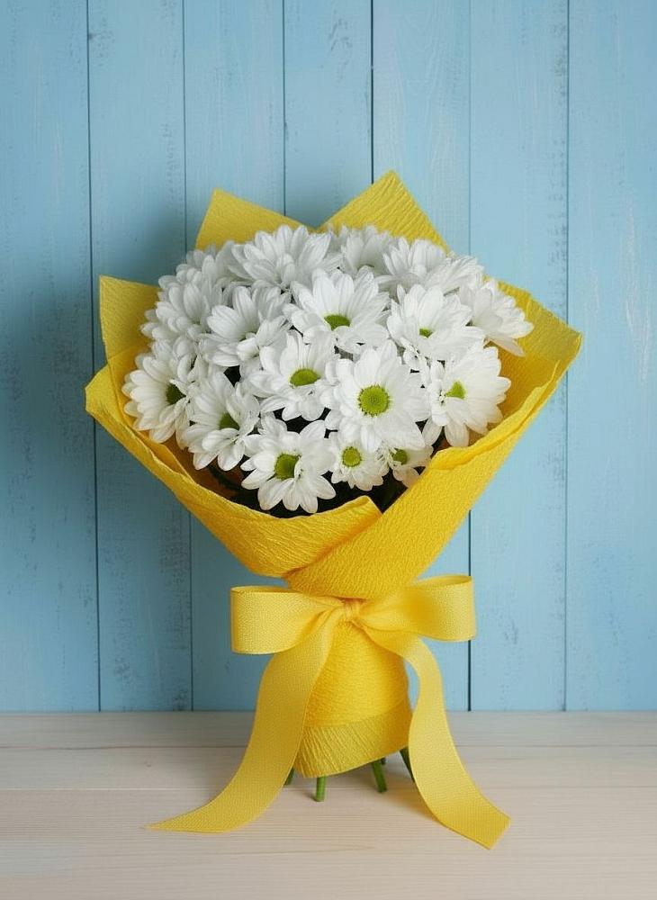 Букет цветов из: Хризантемы в Беседы