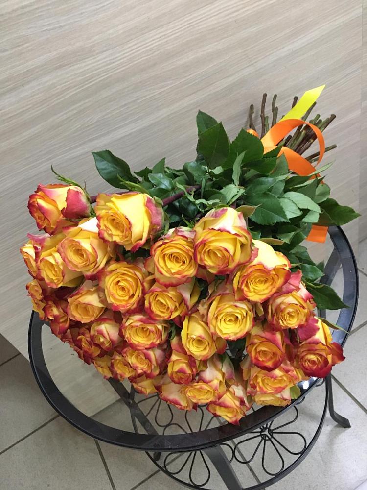 Букет Желтые розы в Беседы