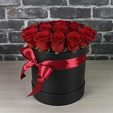 Цветочная композиция из Розы в шляпной коробке #REPLACE_PRED# Беседы