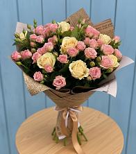 Букет цветов из:  Розы в Беседы