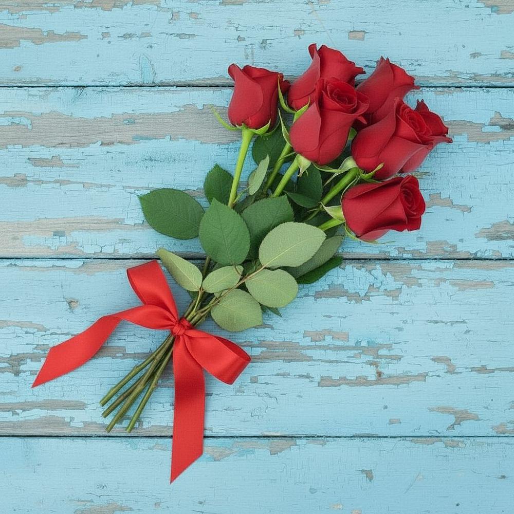 Букет Красные розы в Беседы