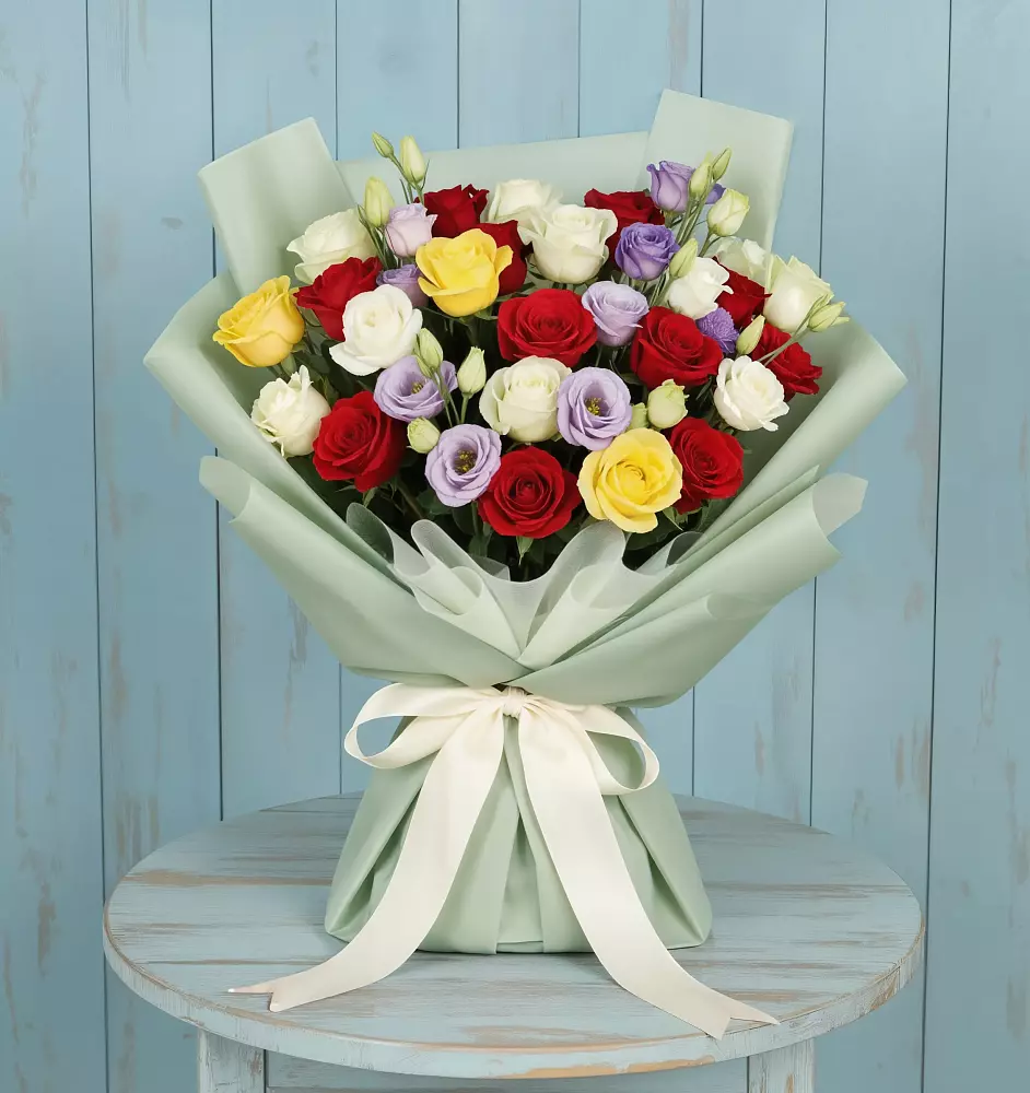 Букет цветов из: Розы в Беседы