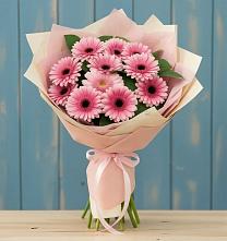 Букет цветов из:  Герберы #REPLACE_PRED# Беседы